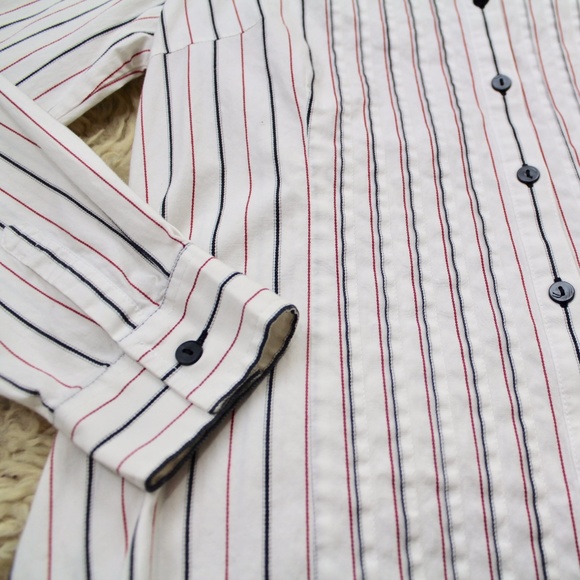 Pendleton Women's Button Up White Shirt Size 8 - Picture 2 of 6